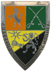 ancien insigne de l'amicale des 5 et 9e chasseurs réunis amicales